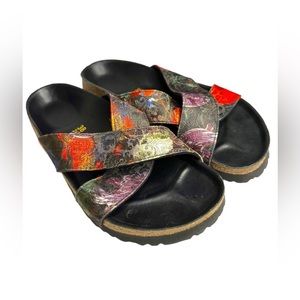 Papillo Birkenstock slides sz 38 (women’s 7)